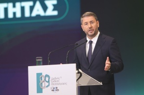 Ο Νίκος Ανδρουλάκης στην 89η ΔΕΘ