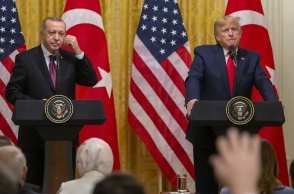 Ρετζέπ Ταγίπ Ερντογάν και Ντόναλντ Τραμπ σε παλαιότερη συνάντησή τους