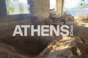 Το σημείο όπου είχε ταφεί η 91χρονη