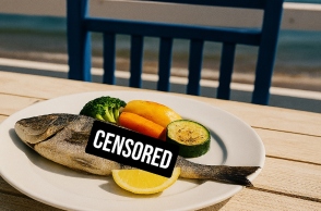 Γιατί να σβήσεις το τσιγάρο σου στο πιάτο; Εκεί που πριν από λίγο έτρωγες;