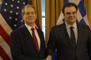 Συνάντηση του Κυριάκου Πιερρακάκη με τον Αμερικανό υπουργό Οικονομικών Σκοτ Μπέσεντ στην Ουάσιγκτον - Συνομιλίες για επενδύσεις, τεχνολογία και ενέργεια