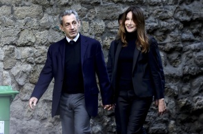 Ο Νικολά Σαρκοζί και η Κάρλα Μπρούνι