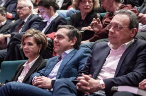 Σωκράτης Φάμελλος και Αλέξης Τσίπρας