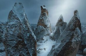 Γερμανός φωτογράφος απαθανάτισε μοναδική οπτική γωνία στην Καππαδοκία - Η αεροφωτογραφία του Ντένις Σμελτς στέφθηκε νικήτρια στα Siena Drone Awards 2025