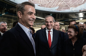 Ο Σαμαράς διαφημίζει Μητσοτάκη