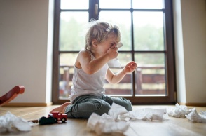 Παιδί με γρίπη