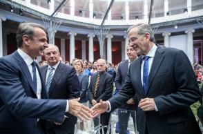 Κυριάκος Μητσοτάκης και Αντώνης Σαμαράς