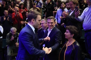 Στέφανος Κασσελάκης, Θάνος Μωραΐτης και Κυριακή Μάλαμα