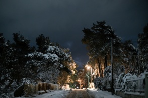Χιόνια στον Διόνυσο