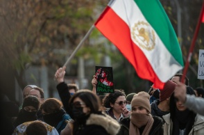 Διαδήλωση στη Μανδρίτη για το Ιράν