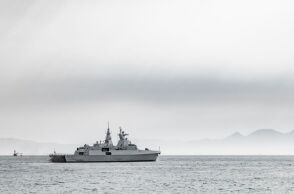 Φινλανδικό πολεμικό πλοίο σε άσκηση