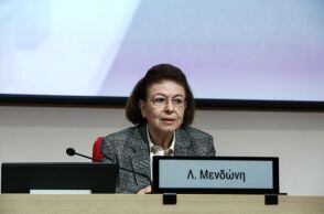 H υπουργός Πολιτισμού Λίνα Μενδώνη