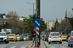 Κίνηση σε δρόμο της Αθήνας