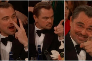 Δεν είμαι ρουφιάνος: Ο Λεονάρντο Ντι Κάπριο αρνείται να αποκαλύψει σε ποιον μιλούσε στο viral βίντεο από τις Χρυσές Σφαίρες