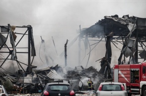 Τρίκαλα: Τέσσερις νεκρές, μία αγνοούμενη - Εικόνες απόλυτης καταστροφής στο εργοστάσιο της Βιολάντα