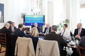 H πρωθυπουργική σύσκεψη στο Μέγαρο Μαξίμου, για την Ευλογιά των Αιγοπροβάτων