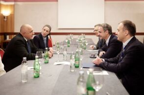 Κυριάκος Μητσοτάκης και Μπόικο Μπορίσοφ