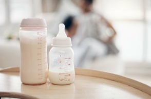 Μπιμπερό με γάλα