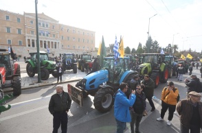 Τρακτέρ στο Σύνταγμα