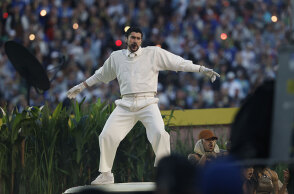 Ο Bad Bunny στο NFL Super Bowl LX