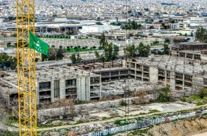 Έργα για την ανάγερση του γηπέδου του Παναθηναϊκού στον Βοτανικό