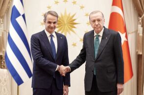 Κυριάκου Μητσοτάκη - Ρετζέπ Ταγίπ Ερντογάν