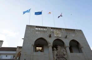 To κυπριακό προεδρικό μέγαρο στη Λευκωσία