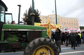 Τρακτέρ στο Σύνταγμα