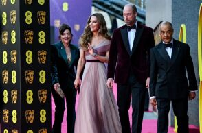 Η Κέιτ  Μίντλετον και ο Πρίγκιπας Γουίλιαμ επέστρεψαν στα BAFTA για πρώτη φορά μετά το 2023 © Jaimi Joy - WPA Pool/Getty Images