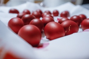 Κόκκινα, πασχαλινά αυγά