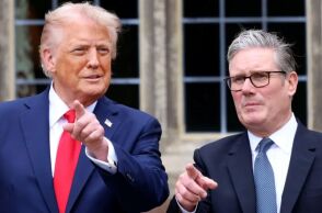 Ο Ντόναλντ Τραμπ και ο Κιρ Στάρμερ