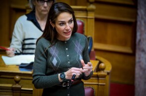 Η υπουργός Δόμνα Μιχαηλίδου