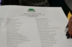 Σε εξέλιξη η ψηφοφορία στο ΠΑΣΟΚ για την εκλογή συνέδρων του συνεδρίου της 27ης Μαρτίου, με 450 εκλογικά κέντρα και χιλιάδες μέλη στις κάλπες.