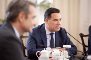 Ο υπουργός Υγείας, Άδωνις Γεωργιάδης