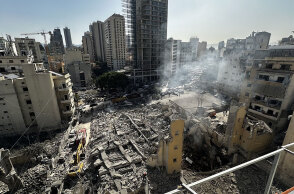 Καταστροφές στη Βηρυτό μετά από ισραηλινοί αεροπορική επίθεση