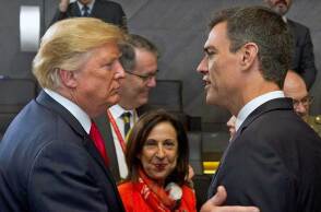 Ντόναλντ Τραμπ και Πέδρο Σάντσεθ