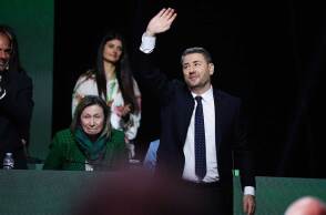 Ο Νίκος Ανδρουλάκης στο συνέδριο του ΠΑΣΟΚ