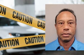 Η φωτογραφία της αστυνομίας με τον Τάιγκερ Γουντς μετά τη σύλληψή του για τροχαίο