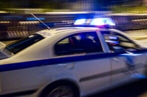 Περιπολικό της ΕΛΑΣ σε δρόμο της Αθήνας