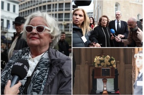 Στιγμιότυπο από το λαϊκό προσκύνημα στη Μαρινέλλα