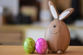 Διακοσμητικός λαγός και αυγά για το Πάσχα 2026