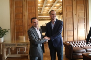 Κώστας Μπακογιάννης και Χάρης Δούκας