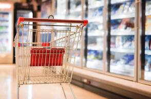 Καρότσι σε σούπερ μάρκετ