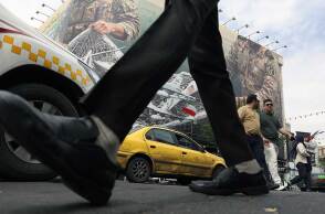 Mural στην Τεχεράνη για τον πόλεμο του Ιράν με τις ΗΠΑ