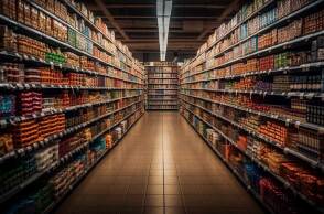 Διάδρομος σε σούπερ μάρκετ