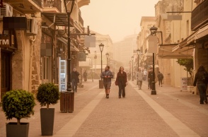 Αφρικανική σκόνη στην Κρήτη