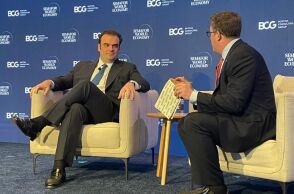 Κυριάκος Πιερρακάκης: Ο υπουργός Οικονομίας και πρόεδρος του Eurogroup τόνισε από την Ουάσινγκτον ότι η Ελλάδα προχωρά σε εβδομαδιαίες μεταρρυθμίσεις 