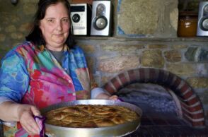 Οι πίτες της Αργυρώς στο Νυμφαίο