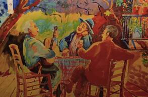 Μια γεύση από την παλιά Αθήνα: πλακιώτικες ταβέρνες με έργα του Γιώργου Σαββάκη