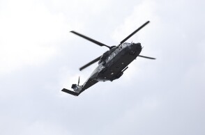 Αναγκαστική προσγείωση ελικοπτέρου της Πολεμικής Αεροπορίας στο Ηράκλειο Κρήτης